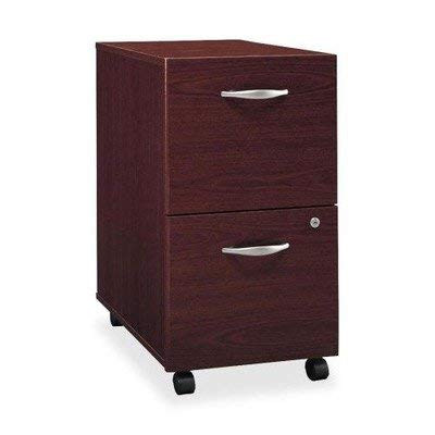 Assembled TwoDrawer File Mahogany