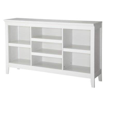 Threshold Carson Horizontal Bookcase, White Finish