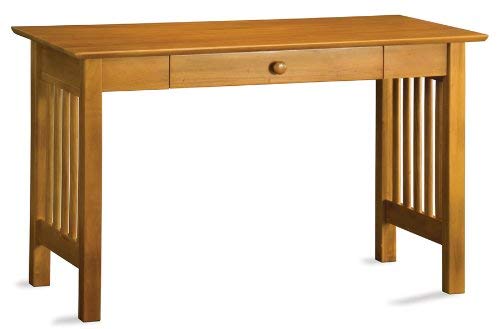 Atlantic Furniture Mission Writing Desk in Caramel Latte