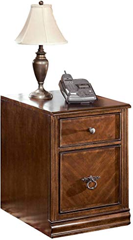 File Cabinet Medium Brown Finish