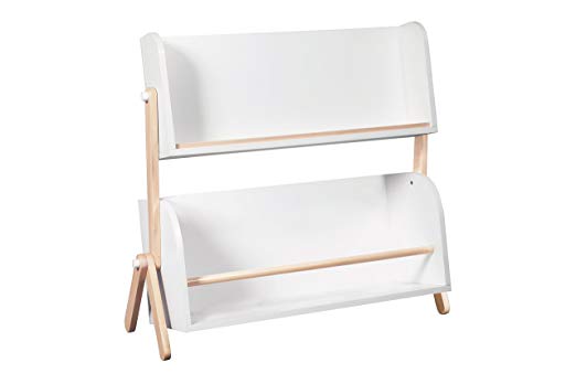 Babyletto Tally Storage and Bookshelf, White/Washed Natural