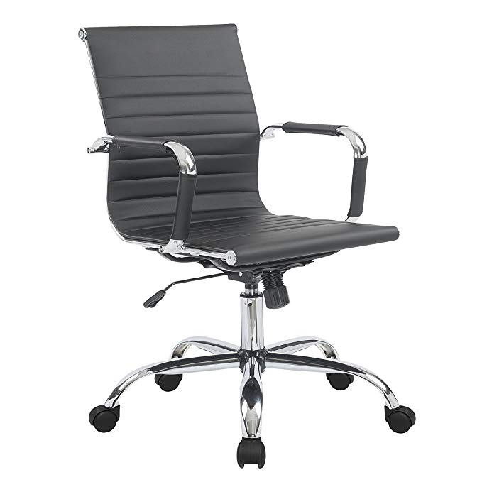 Porthos Home Ardin Office Chair, Black