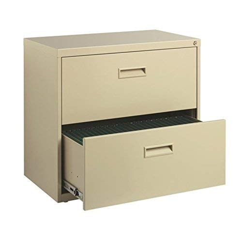 Hirsh SOHO 2 Drawer Lateral File Cabinet in Putty