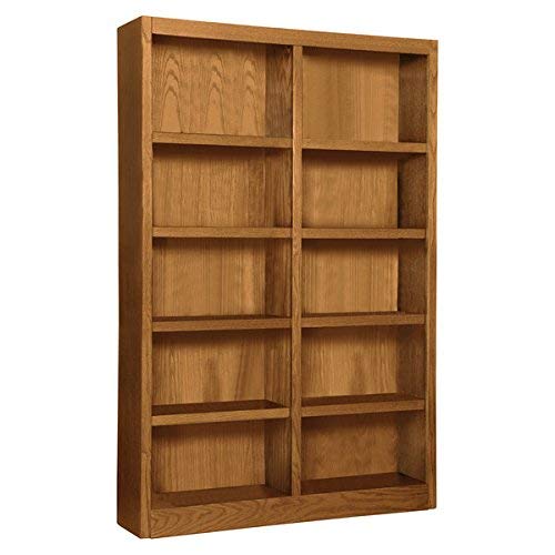 Wooden Bookshelves Double Wide 72