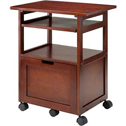 Winsome Piper Work Station, With Plenty Of Storage And Function, Walnut®