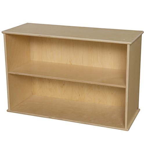 Wood Designs WD43700 Two-Shelf Modular Storage, 24 x 37 x 15