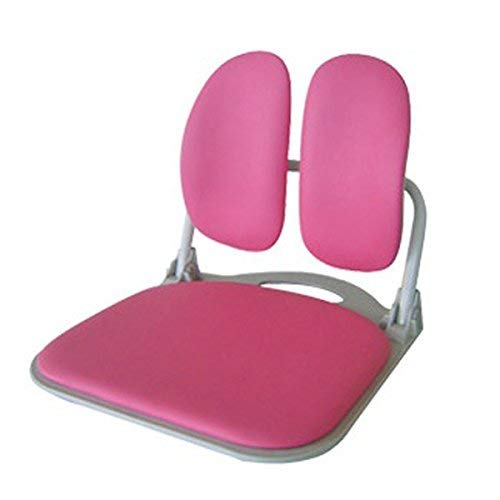 DUOBACK Dk-922 Floor Sitting Chairs Synthetic Leather Comfortable Cushion (Pink)