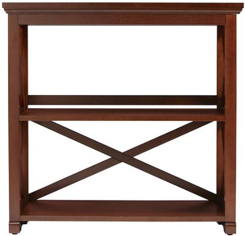 Brexley Two shelf Bookcase, SHORT BOOKCASE, CHESTNUT