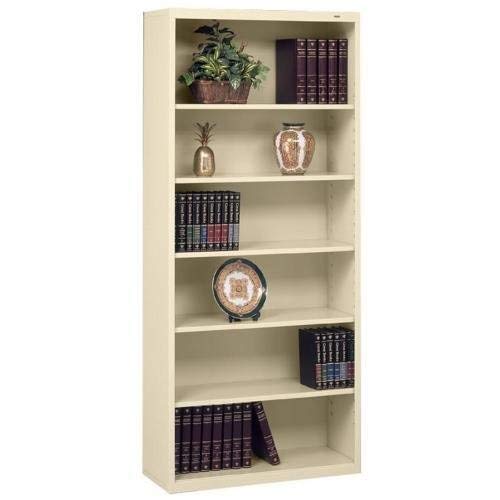 Tennsco Welded Bookcases, 6 Shelves, 34-1/2