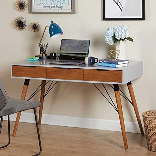 Simple Living Mid-Century Computer Desk