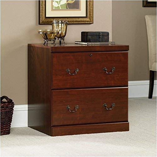 Pemberly Row 2 Drawer Lateral Wood File Cabinet in Classic Cherry