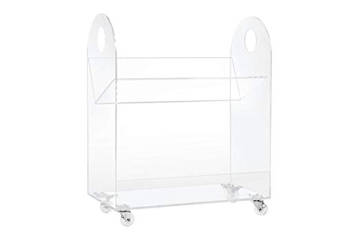 Babyletto Presto Bookcase and Cart, Acrylic