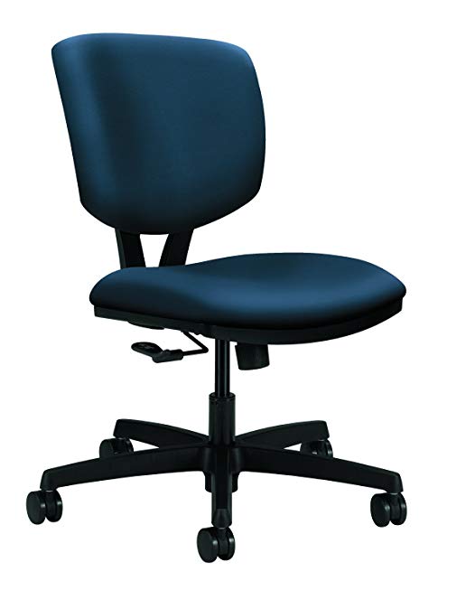 HON Volt Center-Tilt Task Chair for Office or Computer Desk, Ocean Polyurethane