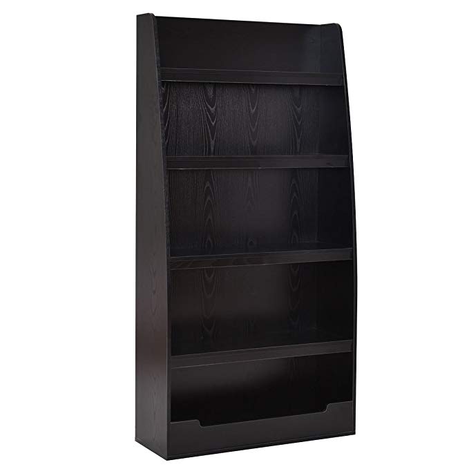 TANGKULA 5 Shelf Bookcase Media Storage Organization Cabinet