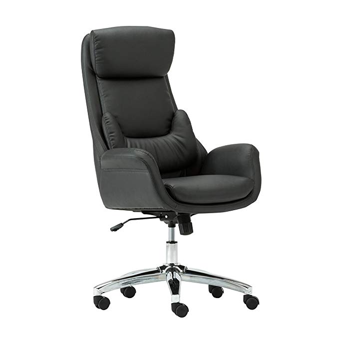 Techni Mobili RTA-1007-BK Office Chair, Black