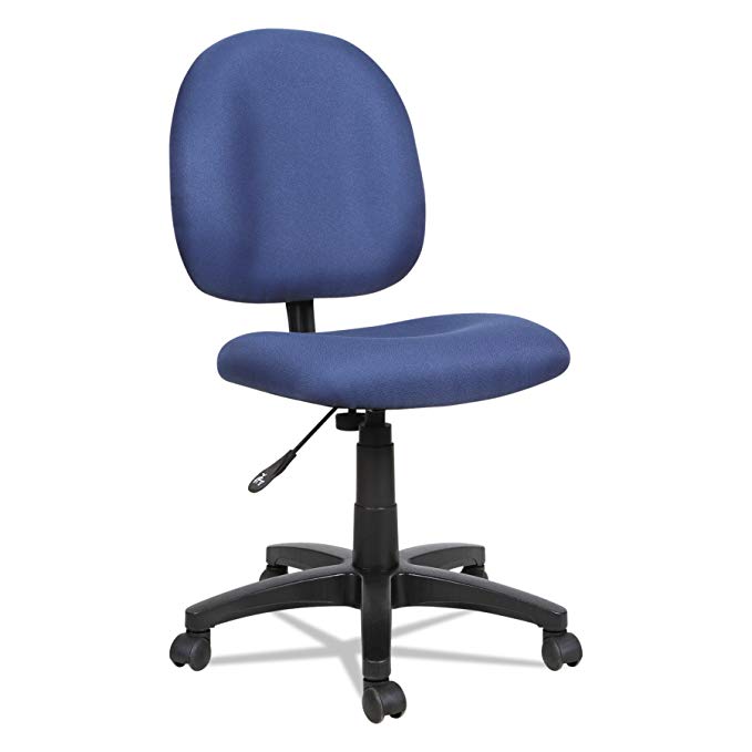 Alera ALEVT48FA20B Essentia Series Swivel Task Chair, Acrylic, Blue