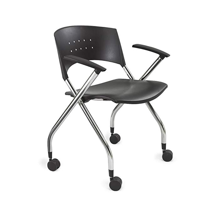 Safco Products 3480BL xtc. Nesting Chair, Black