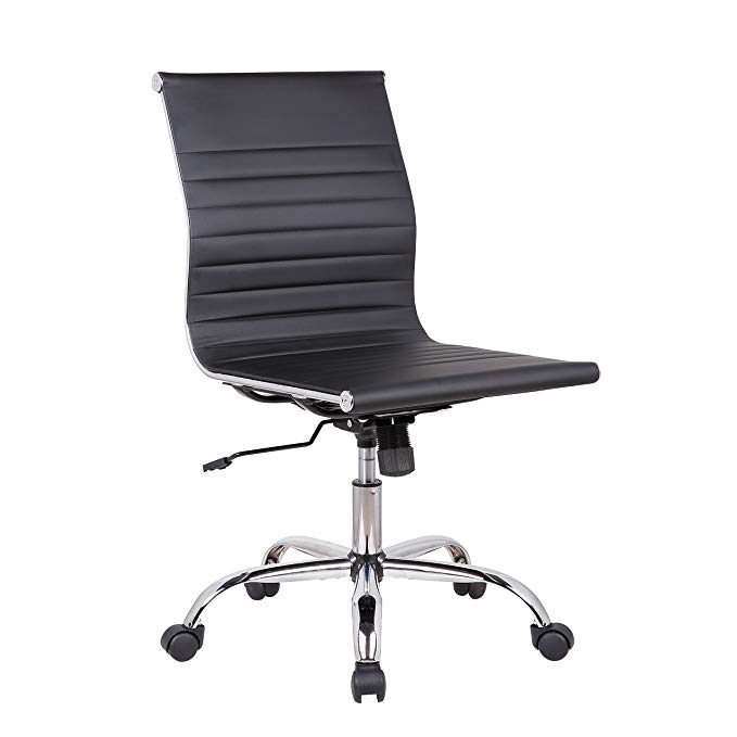 Porthos Home Adjustable Jayme Office Chair, Black