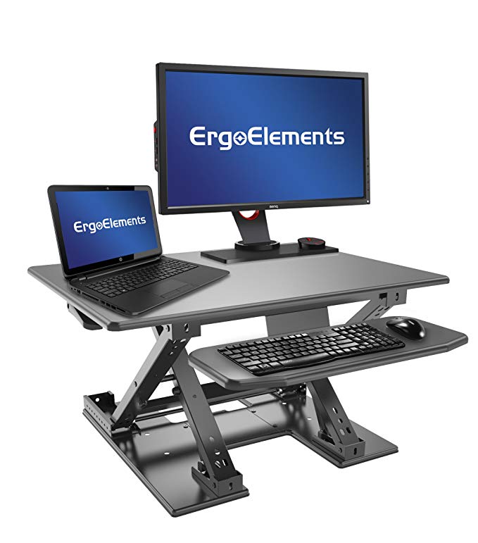 Ergo Elements Liberate Standing Desk Converter XL