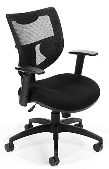 OFM Parker Ridge Series Executive Chair - Mesh Back Office Chair, Black (581)