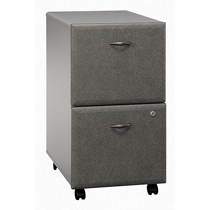 Bush Pewter Series A Mobile Pedestal (F/F)