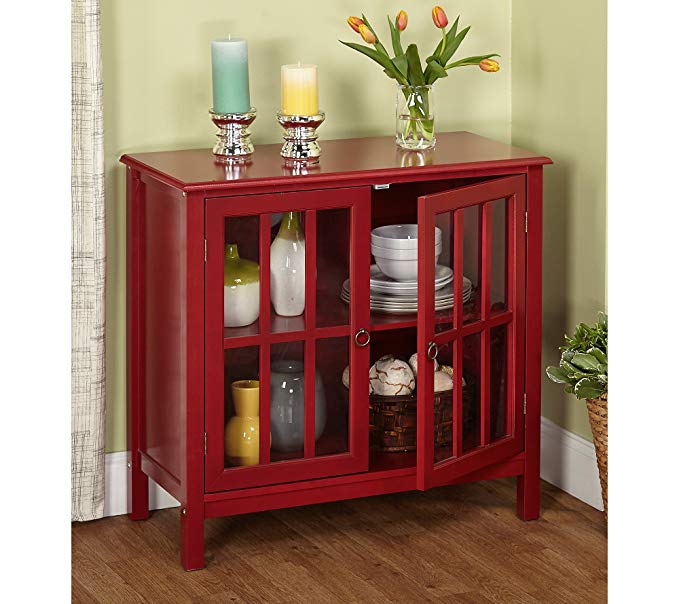 Target Marketing Systems Portland Cabinet Red