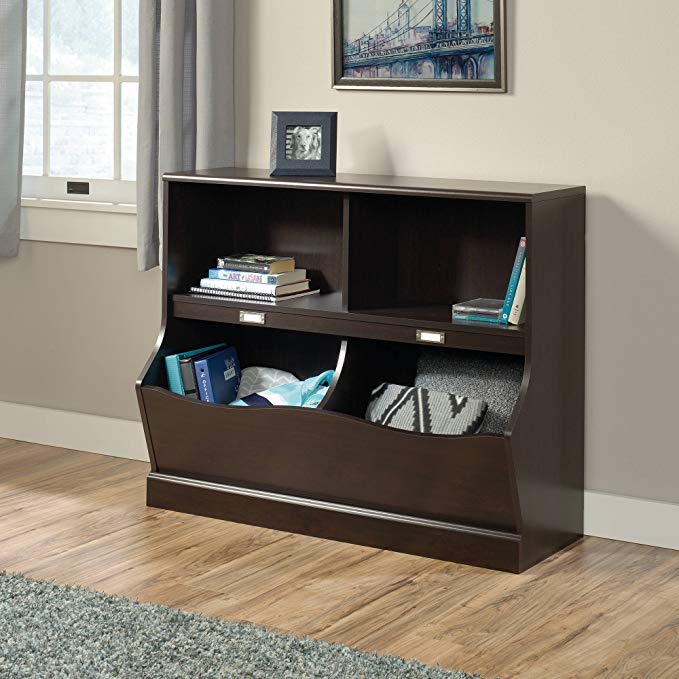 Sauder Storybook Bookcase, Jamocha Wood Finish