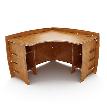 Bamboo Corner Desk - 47