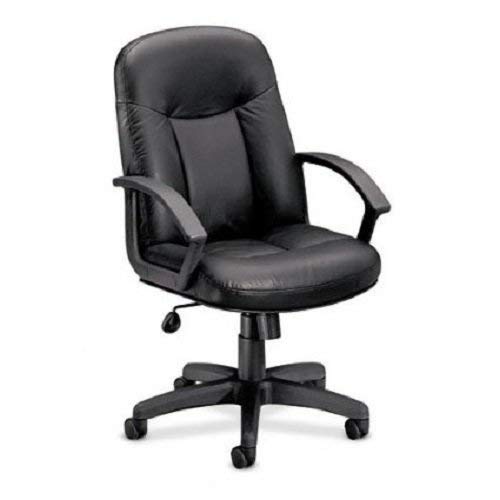 BSXVL601ST11 - Basyx VL601 Series Leather Mid-Back Swivel/Tilt Chair