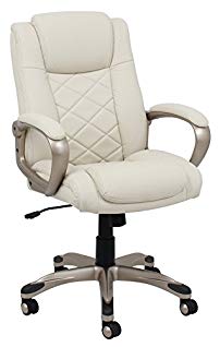 BarcaLounger 9631S-MA Female Executive Chair, Ivory