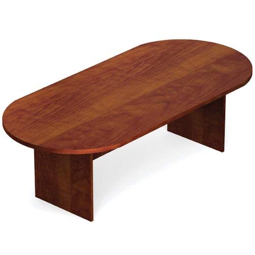 Offices to Go Superior Laminate Oval Conference Table Size: 8' L, Finish: American Dark Cherry