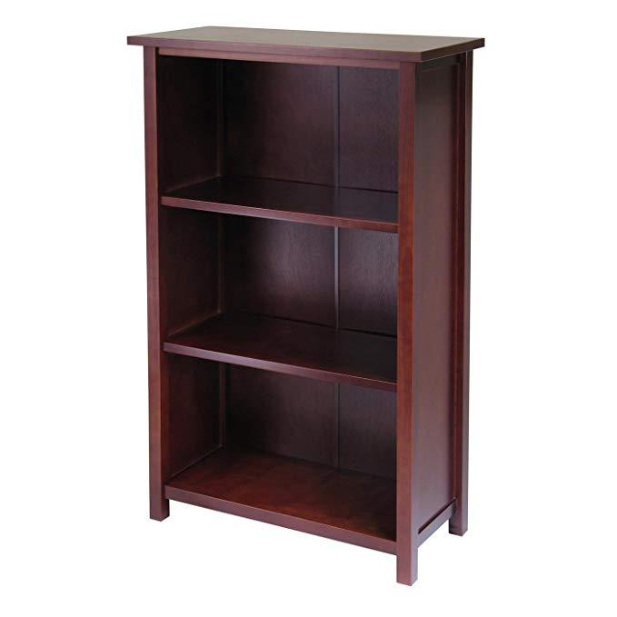 Milan Storage Shelf or Bookcase 4-Tier- Medium