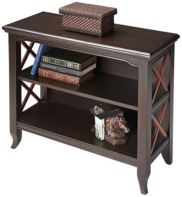 Butler Low Bookcase in Transitional Cherry