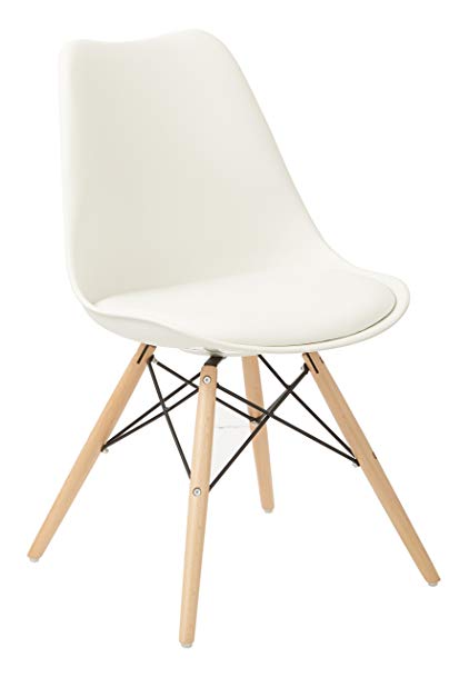 Ave Six Allen Guest Chair, White