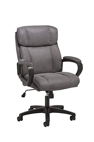 Essentials Executive Chair - Mid Back Office Computer Chair (ESS-3082-GRY)