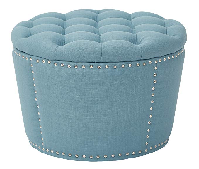 OSP Accents SB239-M43-osp Lacey Tufted Storage Set, Milford Capri